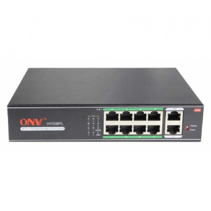 Комутатор PoE ONV-H1108PL