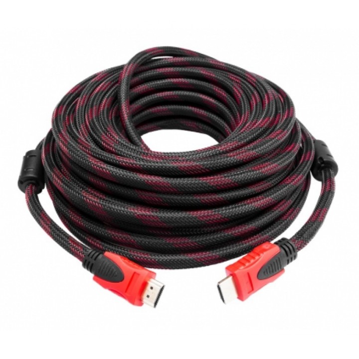 Кабель HDMI 15m LogicPower (доп. оплётка)