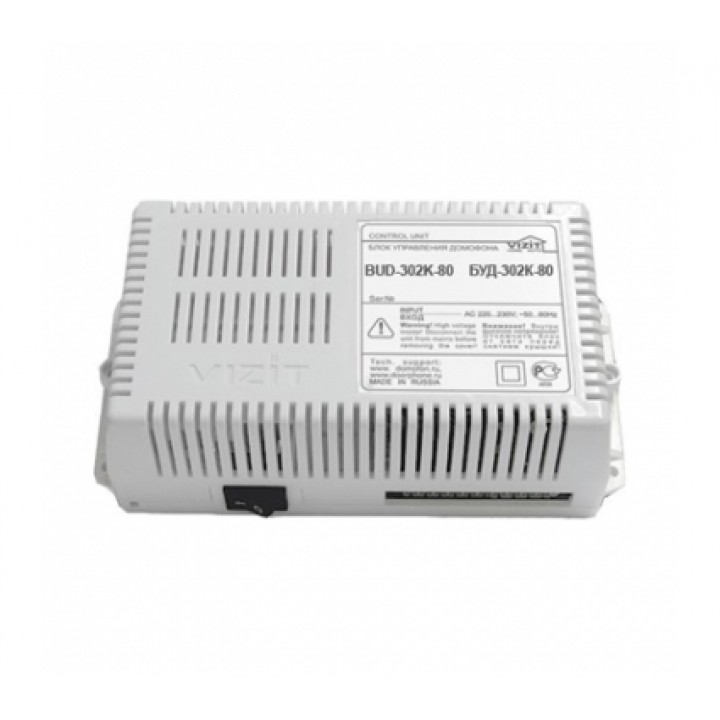 Блок управления домофона VIZIT БУД-302K-80
