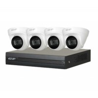 Комплект видеонаблюдения Dahua EZIP-KIT/NVR1B04HC-4P/E/4-T1B20