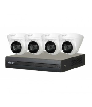 Комплект видеонаблюдения Dahua EZIP-KIT/NVR1B04HC-4P/E/4-T1B20