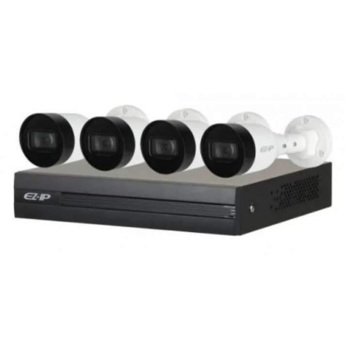 Комплект видеонаблюдения Dahua EZIP-KIT/NVR1B04HC-4P/E/4-B1B20