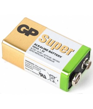 Батарейка GP Super Alkaline 9V 1604A