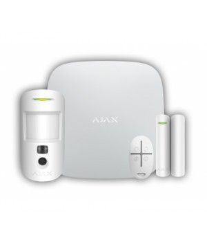 Комплект сигнализации Ajax StarterKit Cam white