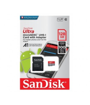 Карта памяти SanDisk microSDHC UHS-I 128Gb