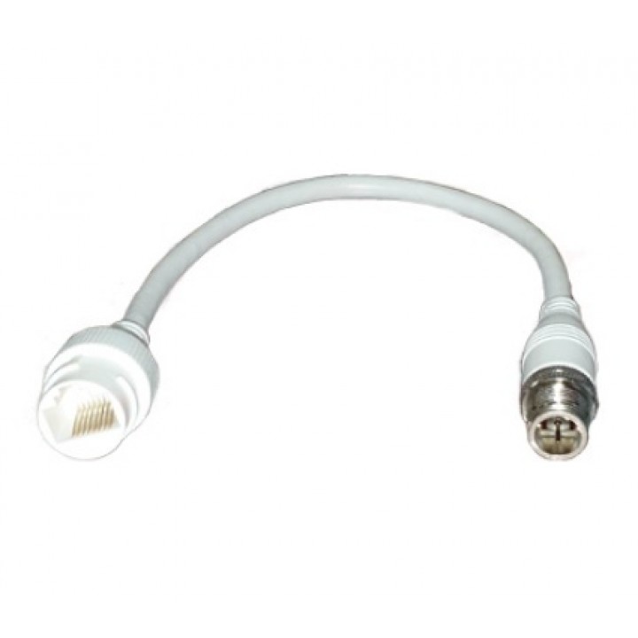 Переходник с RJ45 в F, для автомобильных IP камер
