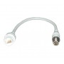 Переходник с RJ45 в F, для автомобильных IP камер
