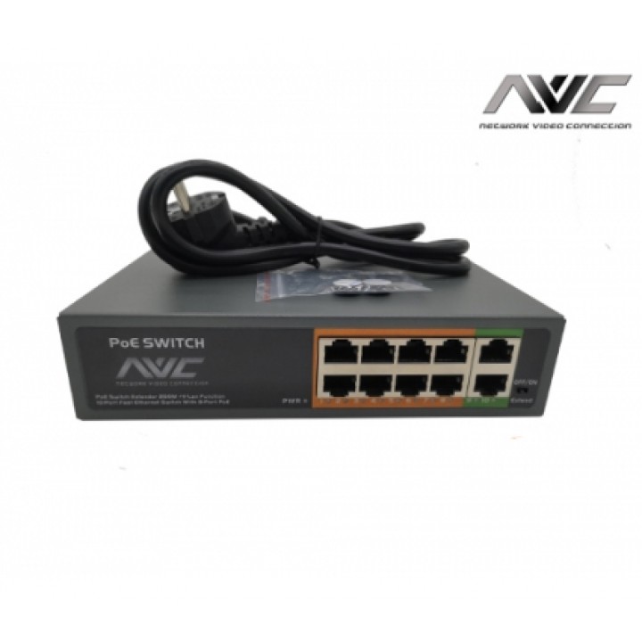 Коммутатор PoE NVC-108Ex