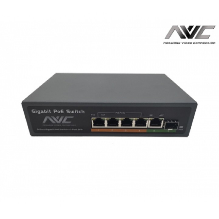 Коммутатор PoE NVC-604Gs
