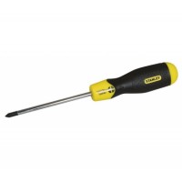 Отвёртка STANLEY "Cushion Grip" PH2 x100мм