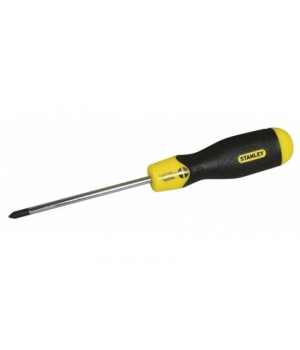 Отвёртка STANLEY "Cushion Grip" PH2 x100мм