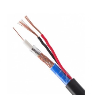 Кабель коаксиальный c питанием внешний Trinix RG-59+2*0.5 OS структура