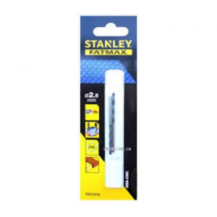 Универсальное сверло Stanley 2,5мм