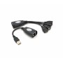 Подовжувач USB 2.0 сигнала по F/UTP до 50м (RJ-45 to AM + RJ-45 to 4xAF)