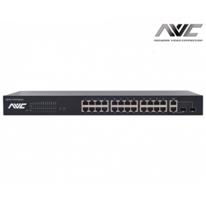 Коммутатор PoE NVC-2624GSR