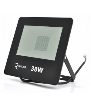 LED прожектор Ritar RT-FLOOD30A 30W, IP65, 3000Lm, 6500K
