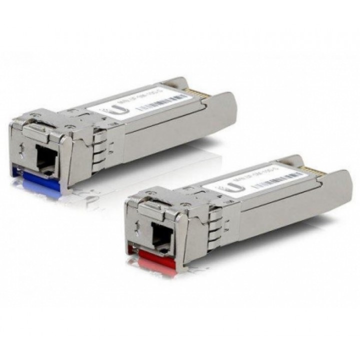 Пара SFP+ модулів Ubiqiti UF-SM-10G-S