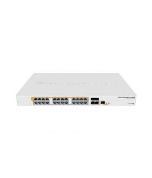 Комутатор Mikrotik CRS328-24P-4S+RM