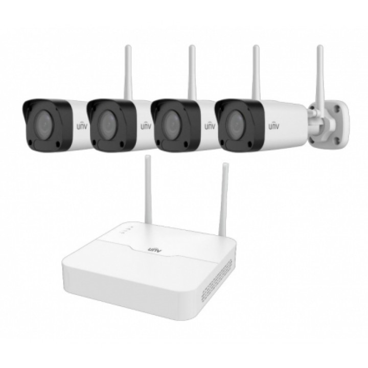 Wi-Fi комплект Uniview KIT/NVR301-08LS2-W/4*IPC2122LR3-F40W-E
