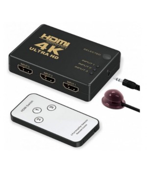 HDMI Switch 3 port HDMI (3xHDMI-1xHDMI) c пультом