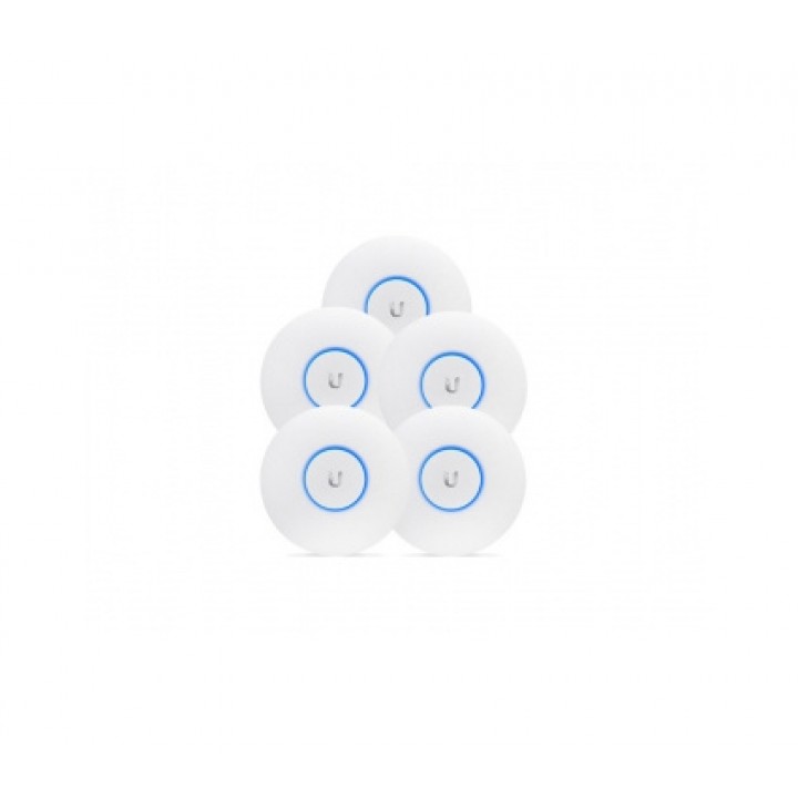 Комплект з 5-ти точок доступу Ubiquiti UniFi UAP-AC-Lite