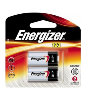Батарейка Energizer CR123 (2bl) /12