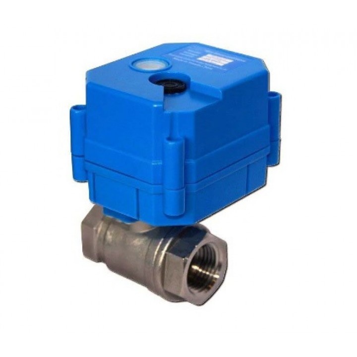 Шаровый кран с электроприводом НС 220В 1/2"