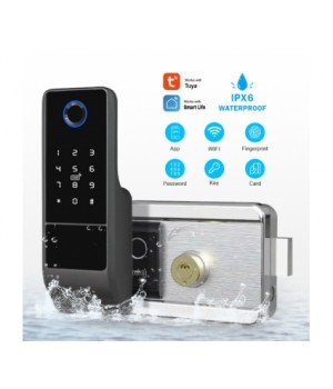 Биометрический автономный электрозамок Trinix TRL-5202BT2FW