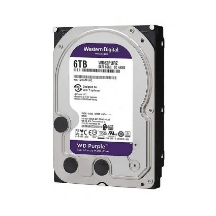 Жёсткий диск Western Digital 6000Gb WD62PURZ