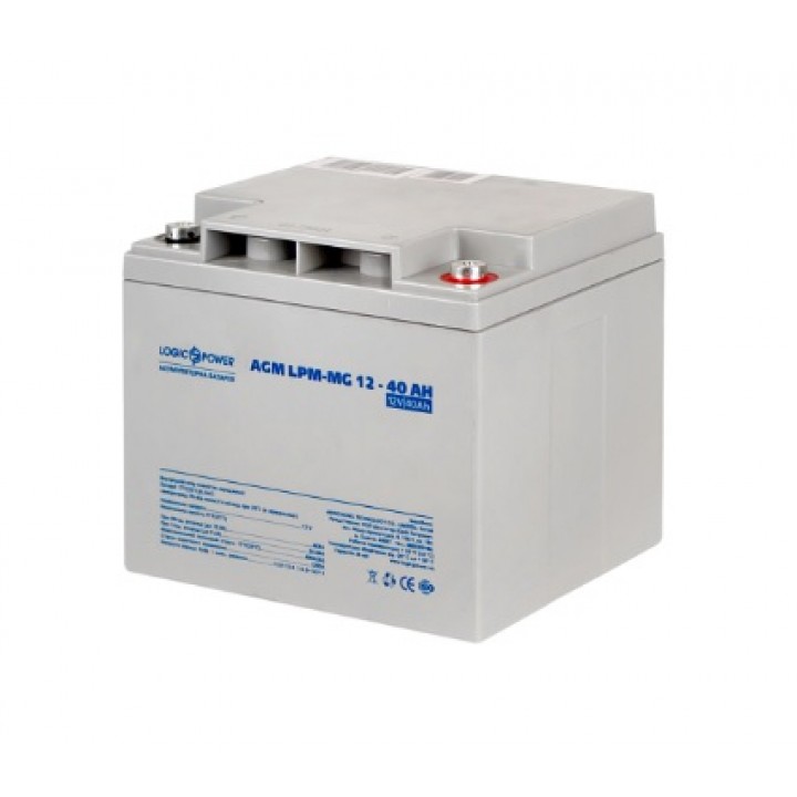 Аккумуляторная батарея LogicPower AGM LPM-MG 12V - 40 Ah
