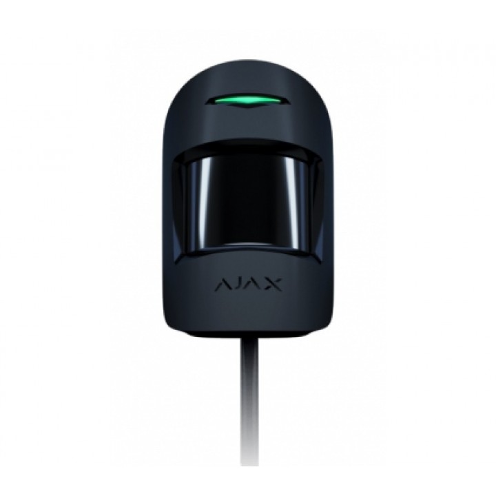Датчик движения с микроволновым сенсором Ajax MotionProtect Plus Fibra black