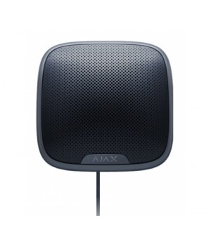 Проводная светозвуковая сирена Ajax StreetSiren Fibra black