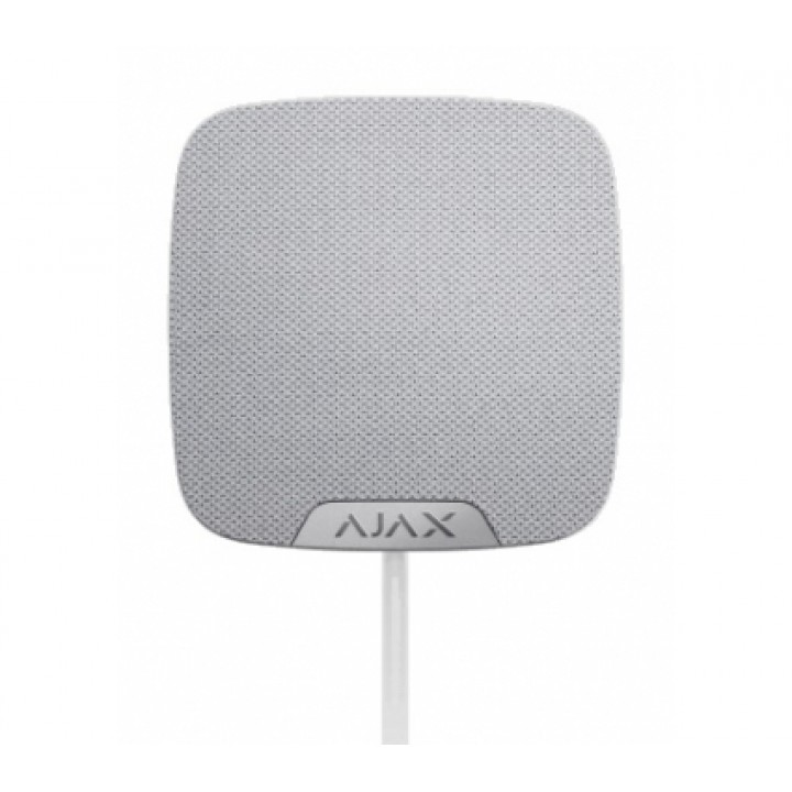Проводная сирена Ajax HomeSiren Fibra white