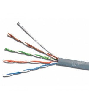Кабель ЗЗЦМ UTP Cu 4x2x24 AWG (0.51) внутренний