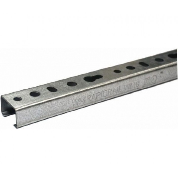 Профиль монтажный RapidRail 27x18х1,2 мм (1м) тип WM0