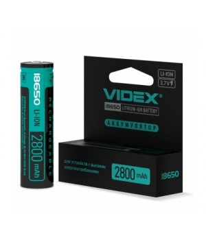 Аккумулятор Videx 18650 (2800 mAh) для Макс4064Р/Макс-ПР