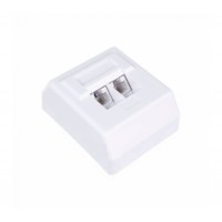 W&T розетка наружная WT-2071 UTP RJ-45 2-порт