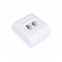 W&T розетка наружная WT-2071 UTP RJ-45 2-порт