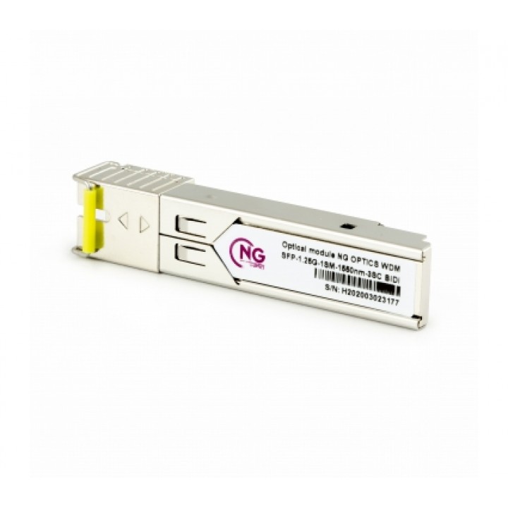 Оптичний модуль NG OPTICS WDM SFP-1.25G-1SM-1550nm-3SC