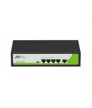 PoE-коммутатор ZKTeco ZK-PoE41N-55W с 4 портами PoE