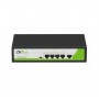 PoE-коммутатор ZKTeco ZK-PoE41N-55W с 4 портами PoE