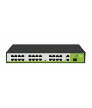 PoE-коммутатор ZKTeco ZK-PoE2421NS-300W с 24 портами PoE