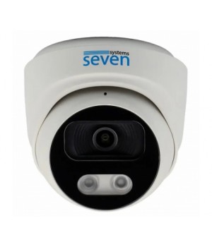IP-відеокамера 2 Мп вулична/внутрішня SEVEN IP-7212PA white (2,8мм)