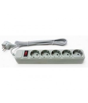 ProLogix 5 розеток 3 m сірий (PRS-075P5-30G)
