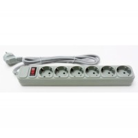 ProLogix 6 розеток 3 m сірий (PRS-075P6-30G)
