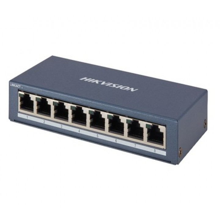 Мережевий комутатор Hikvision DS-3E0508-E(B)