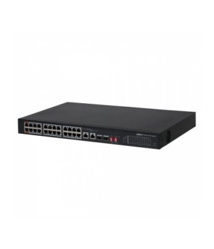 Некерований POE комутатор Dahua DH-PFS3226-24ET-240