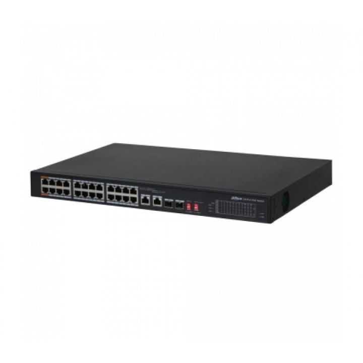 Некерований POE комутатор Dahua DH-PFS3226-24ET-240