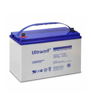 Акумуляторна батарея гелева Ultracell UCG100-12 (12V 100 Ah)