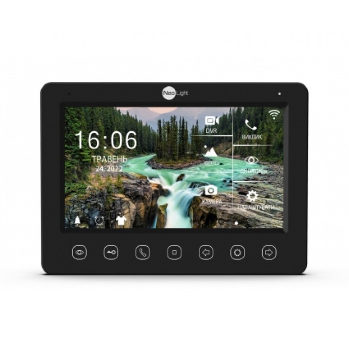 Відеодомофон NeoLight Kappa+ HD WF black